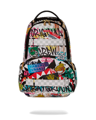 CREATE ANOTHER DAY SKATEBOARD-STRAP BACKPACK