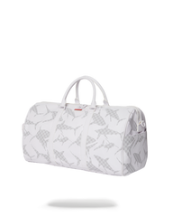 SHARK CHECK (WHITE) DUFFLE