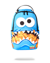 MINI COOKIE MONSTER SHARK BACKPACK