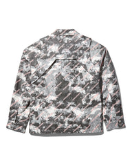 DOUBLE YOKE SNAP FRONT JACKET (GREY)