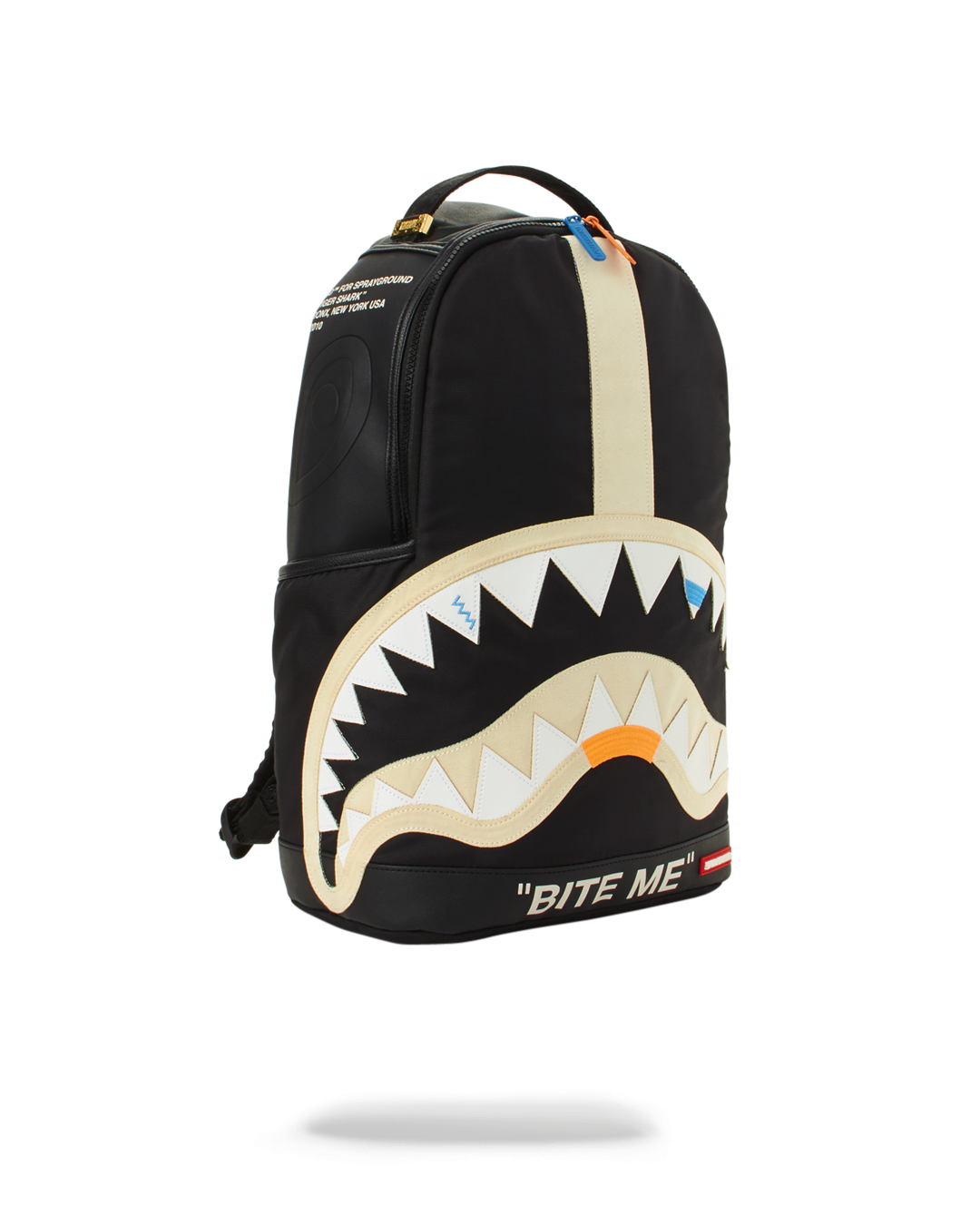 BITE ME SHARK (BLACK) BACKPACK