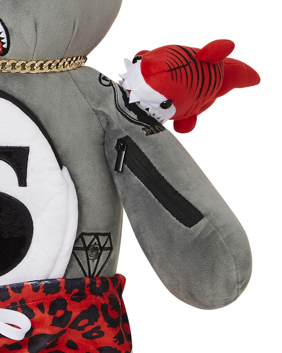 SHARK FRIENDS MONEYBEAR TEDDYBEAR BACKPACK