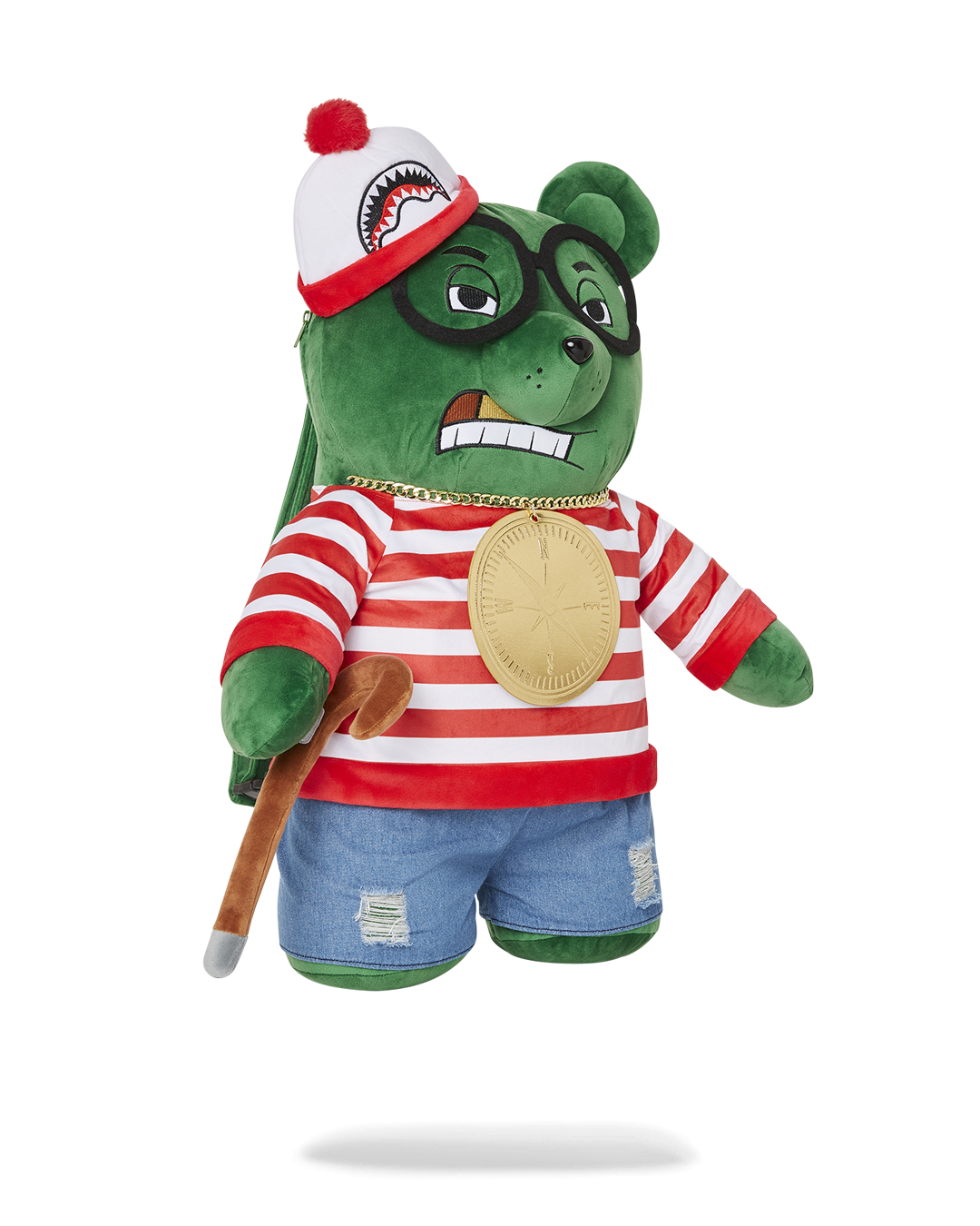 WHERES WALDO MONEYBEAR TEDDYBEAR BACKPACK