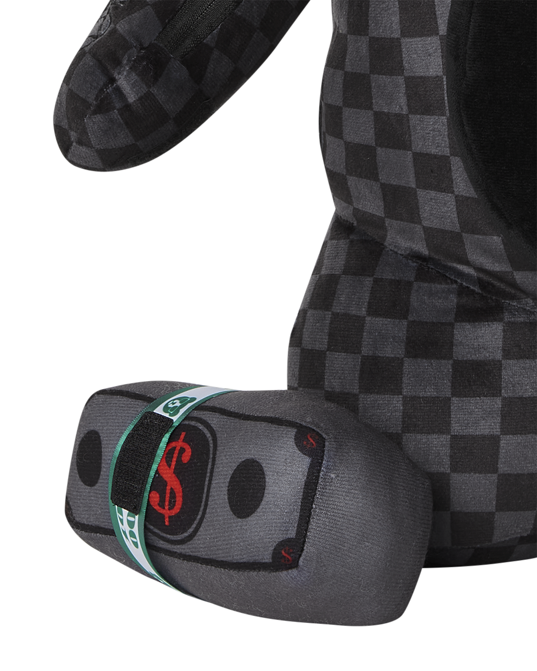 'WHAT THE BEEP' SHARK MONEYBEAR TEDDYBEAR BACKPACK