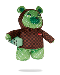 SHARKS IN PARIS FADE AWAY HOODIE MONEYBEAR TEDDYBEAR BACKPACK