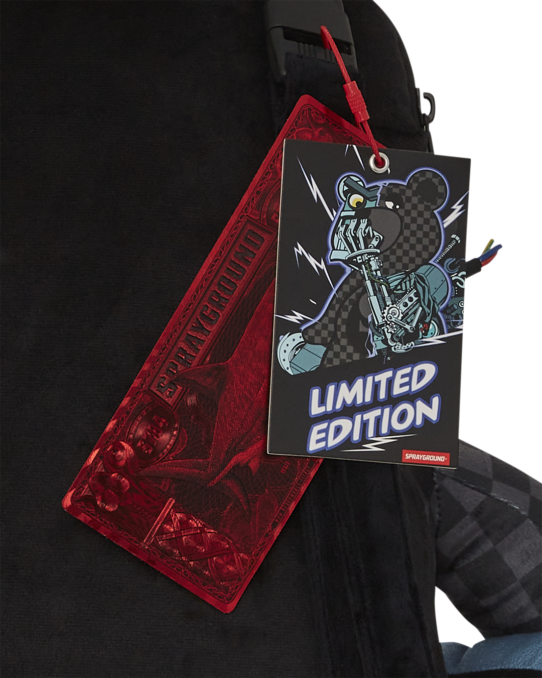 CYBORG ROBOANDROID TERMINATOR MONEYBEAR BACKPACK
