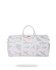 SHARK CHECK (WHITE) DUFFLE