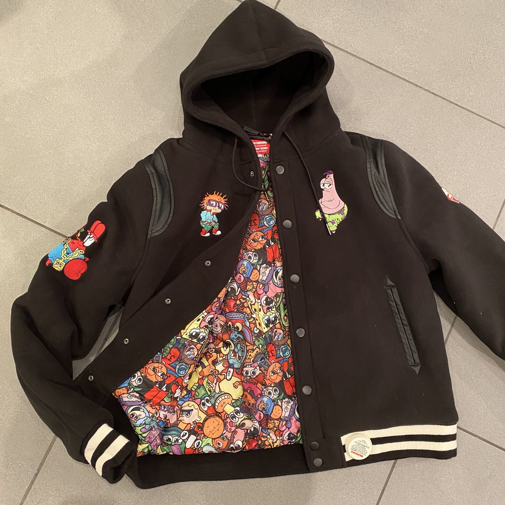 NICK ANIME VARSITY JACKET
