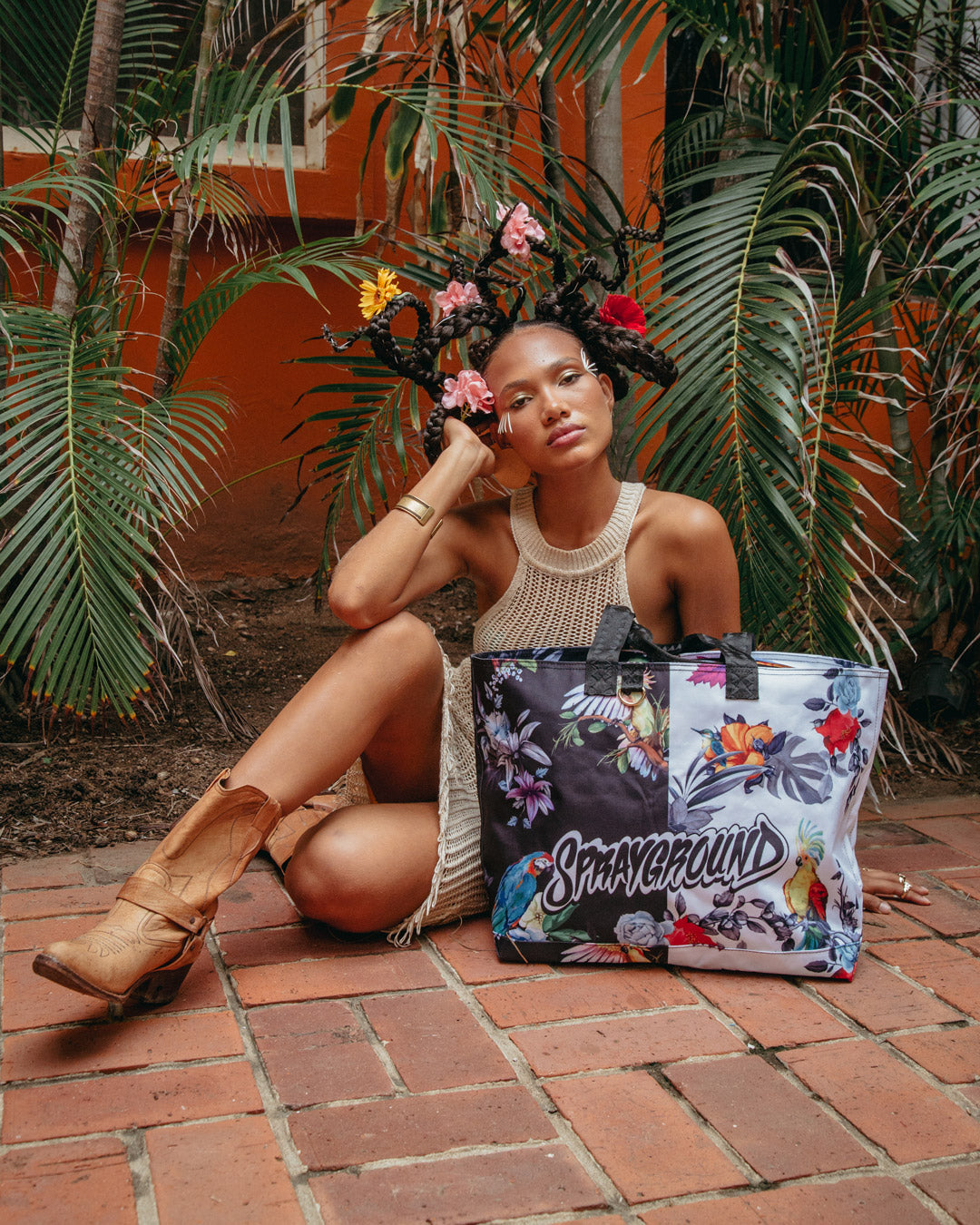 SHADOW FLIGHT BEACH TOTE