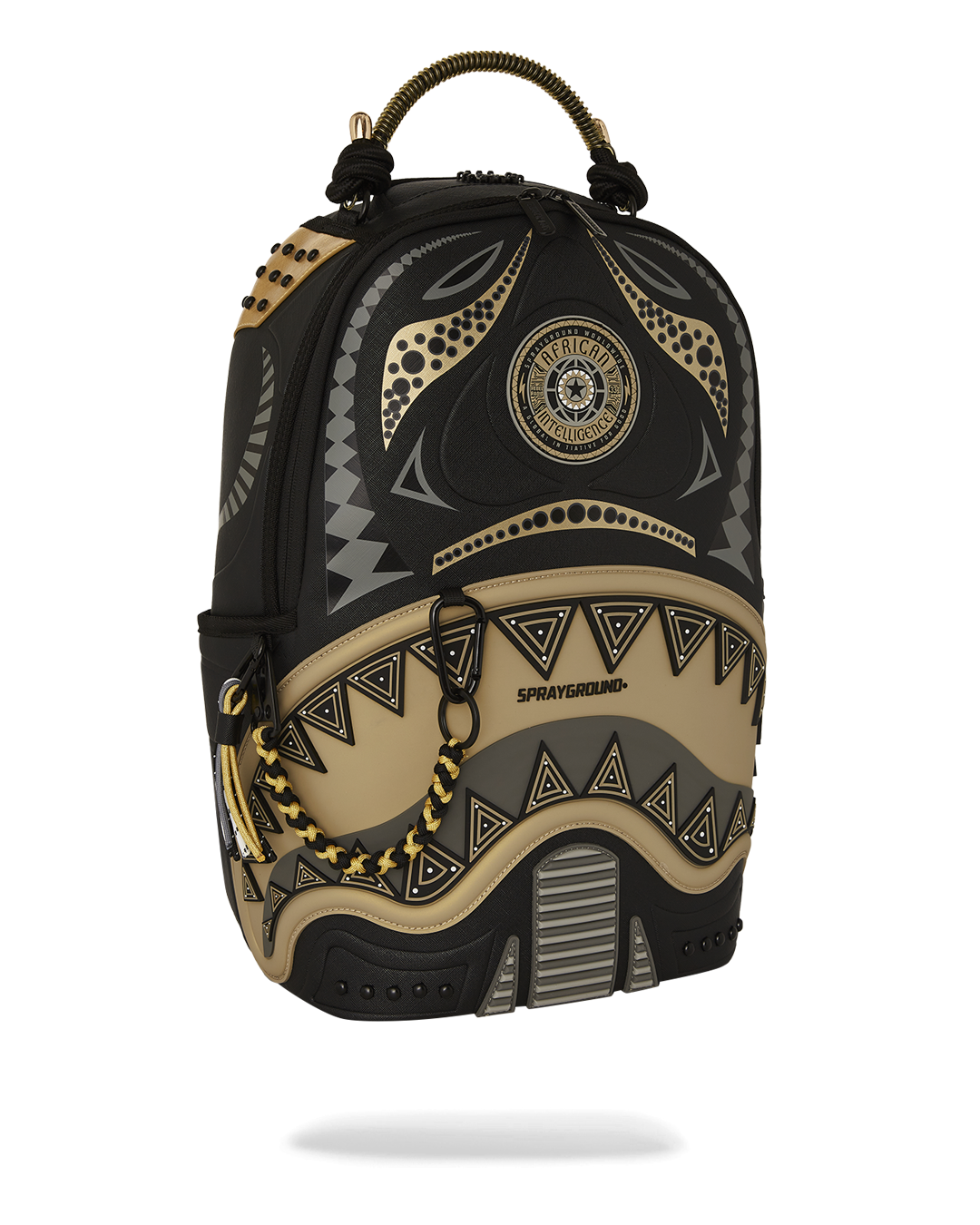 A.I. AFRICAN INTELLIGENCE SHARKS OF THE GOLD OCEAN BACKPACK - SANDFLOWER COLLAB