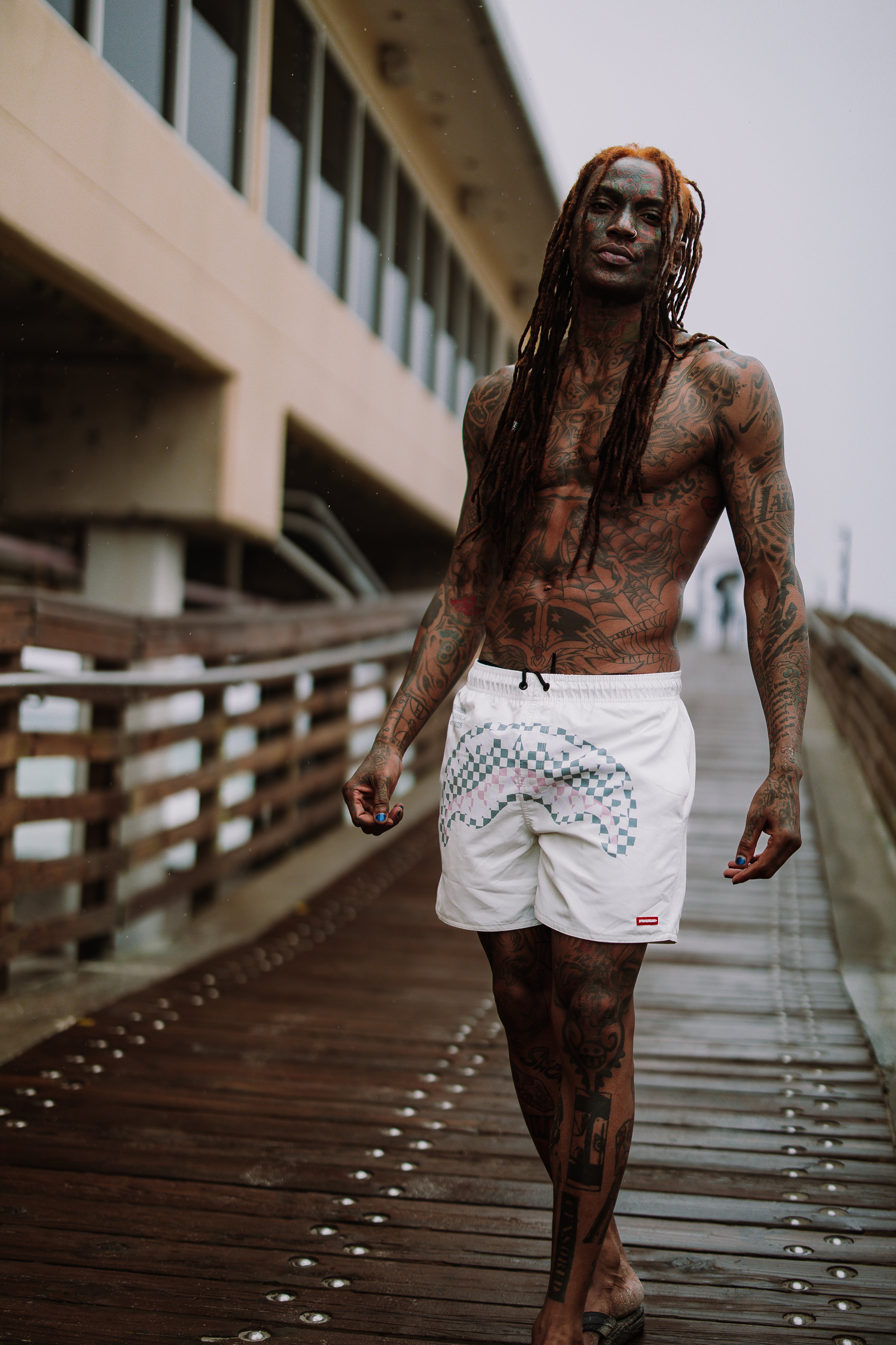 SHARK CENTRAL DYNAMIC SWIM SHORTS
