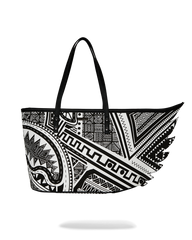 A.I. AFRICAN INTELLIGENCE THE SKYHAWK WING TOTE - SANDFLOWER COLLAB